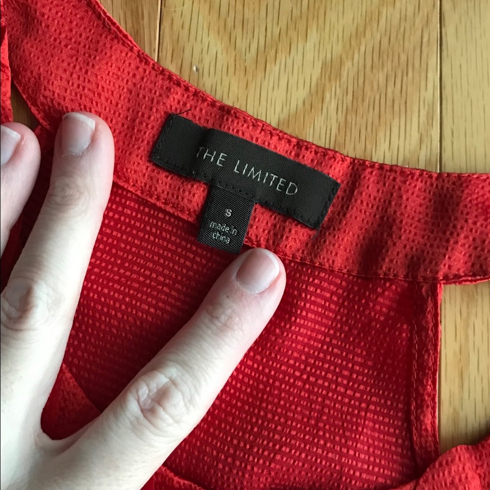 The Limited sleeveless blouse